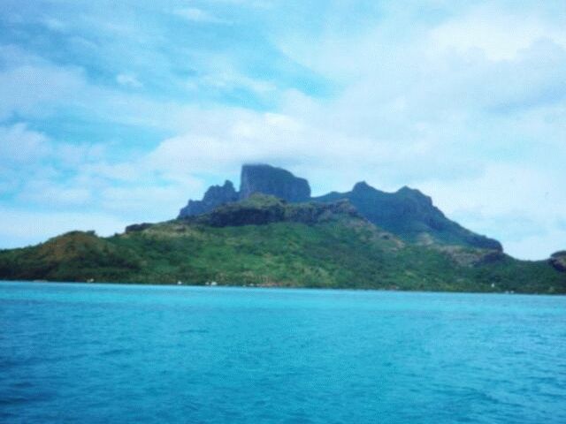 Bora Bora From the Sea 2